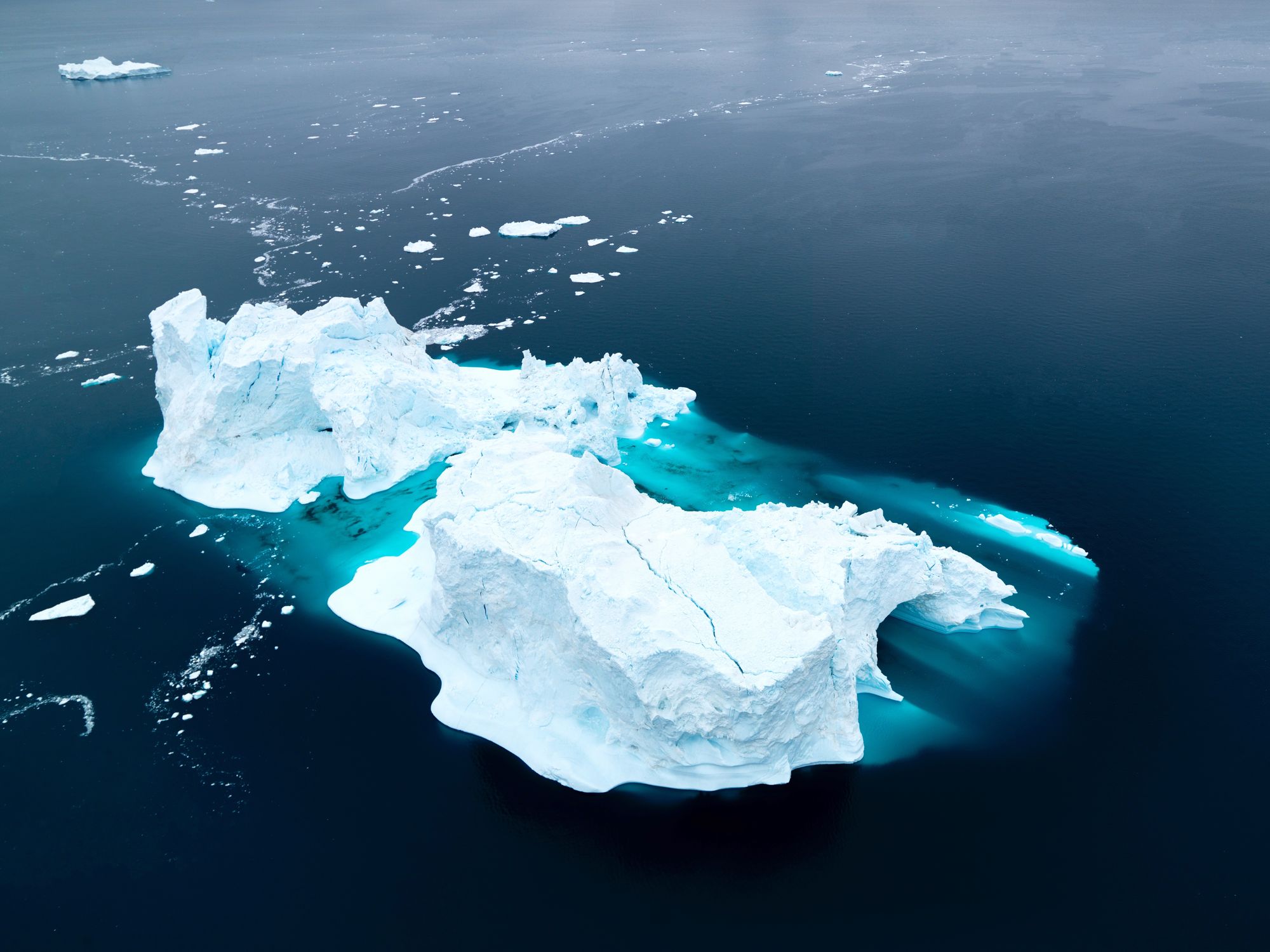 At least 5,000 square kilometers of ice has disappeared from Greenland since 1985